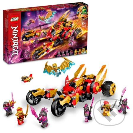 Spoločenská hra: Lego NINJAGO 71773 Kaiova zlatá dračia štvorkolka (LEGO). LEGO, 2022 Spoločenská hra: Lego NINJAGO 71773 Kaiova zlatá dračia štvorkolka (LEGO). LEGO, 2022