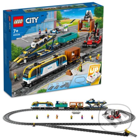 Společenská hra: Lego City 60336 Nákladný vlak (LEGO). LEGO, 2022 Společenská hra: Lego City 60336 Nákladný vlak (LEGO). LEGO, 2022