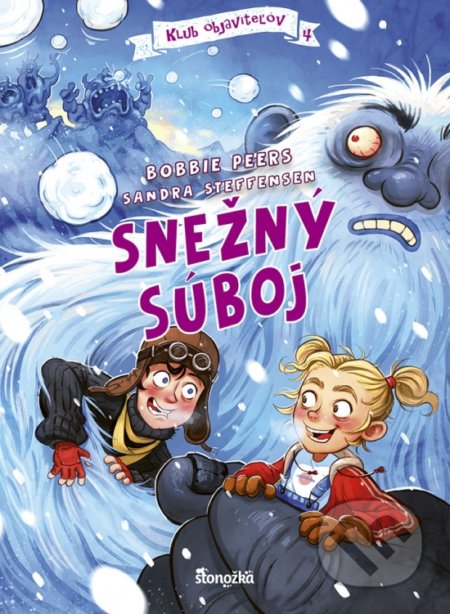Kniha: Klub objaviteľov 4: Snežný súboj (Bobbie Peers a Sandra Steffensen). Stonožka, 2022 Kniha: Klub objaviteľov 4: Snežný súboj (Bobbie Peers a Sandra Steffensen). Stonožka, 2022