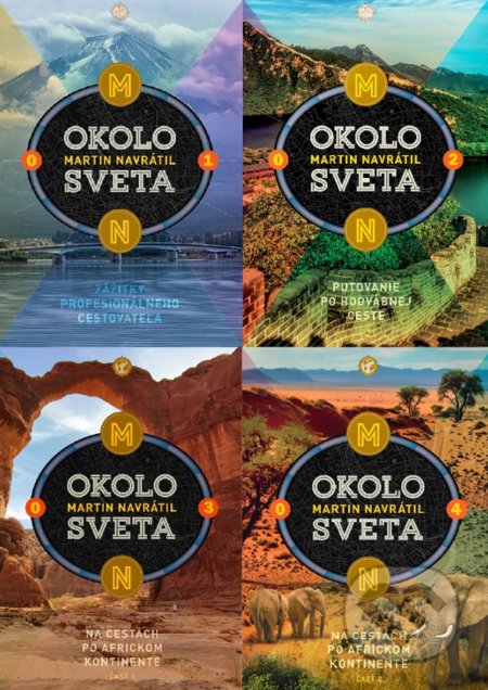 Kniha: Okolo sveta 1 - 4 (Martin Navrátil) Kniha: Okolo sveta 1 - 4 (Martin Navrátil)