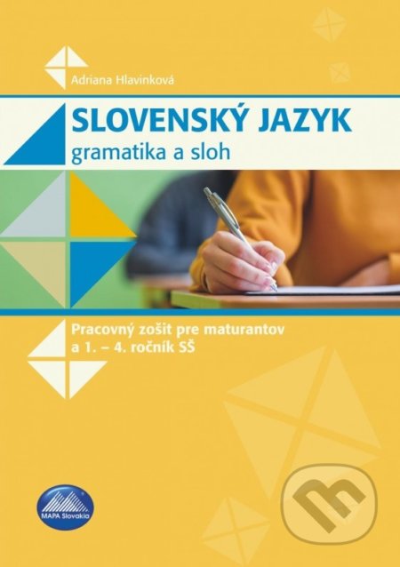 Kniha: Slovenský jazyk - Gramatika a sloh (Adriana Hlavinková). Mapa Slovakia, 2022 Kniha: Slovenský jazyk - Gramatika a sloh (Adriana Hlavinková). Mapa Slovakia, 2022