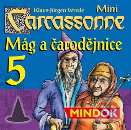 Společenská hra: Carcassonne Mini 5: Mág a čarodějnice (Mindok). Mindok, 2013 Společenská hra: Carcassonne Mini 5: Mág a čarodějnice (Mindok). Mindok, 2013