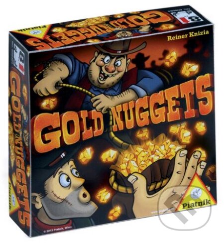 Spoločenská hra: Gold Nuggets (Reiner Knizia). Piatnik, 2013 Spoločenská hra: Gold Nuggets (Reiner Knizia). Piatnik, 2013
