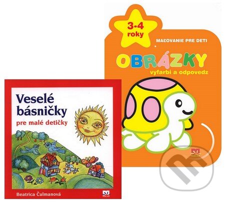 Kniha: Veselé básničky pre malé detičky + Obrázky - Vyfarbi a odpovedz (Kolekcia 2 titulov pre deti od 3 rokov) (Príroda). Príroda Kniha: Veselé básničky pre malé detičky + Obrázky - Vyfarbi a odpovedz (Kolekcia 2 titulov pre deti od 3 rokov) (Príroda). Príroda