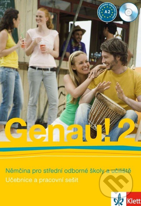Kniha: Genau! 2 (Učebnice a pracovní sešit + CD) (Carla Tkadlečková a Pet Tlustý). Klett, 2011 Kniha: Genau! 2 (Učebnice a pracovní sešit + CD) (Carla Tkadlečková a Pet Tlustý). Klett, 2011