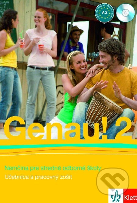 Genau! 2 (Učebnica a pracovný zošit + 2 CD) - Carla Tkadlečková, Petr Tlustý, Renáta Foxová,, Klett, 2010