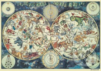 Puzzle: Astrologická mapa (Dino). Dino, 2013 Puzzle: Astrologická mapa (Dino). Dino, 2013