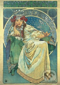 Puzzle: Princezná Hyacinta (Alfons Mucha). Dino, 2013 Puzzle: Princezná Hyacinta (Alfons Mucha). Dino, 2013