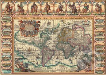 Historická mapa sveta, Dino, 2013