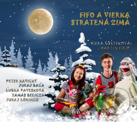 Hudobné CD: Fifo a Vierka: Stratená zima (Hudobné albumy). Hudobné albumy, 2022 Hudobné CD: Fifo a Vierka: Stratená zima (Hudobné albumy). Hudobné albumy, 2022
