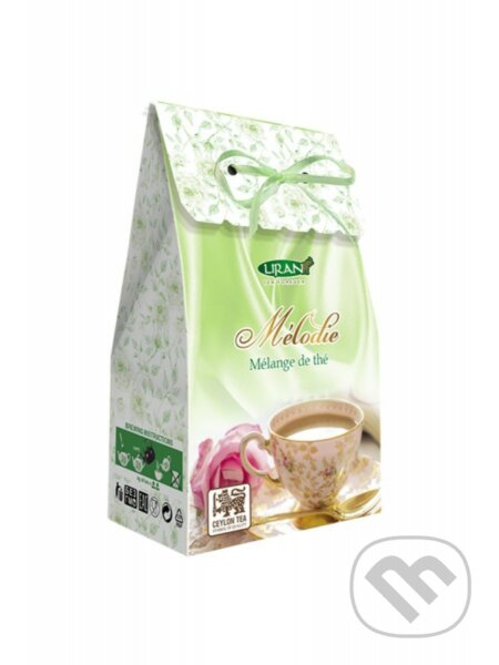 Kávy a čaje: Liran čaj L035 Melódie green tea 75g (Liran). Liran, 2022 Kávy a čaje: Liran čaj L035 Melódie green tea 75g (Liran). Liran, 2022
