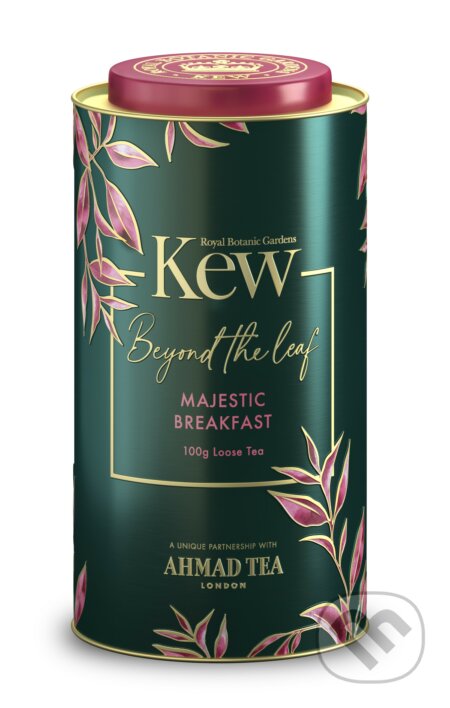 Kew Majestic Breakfast Round Caddy, AHMAD TEA