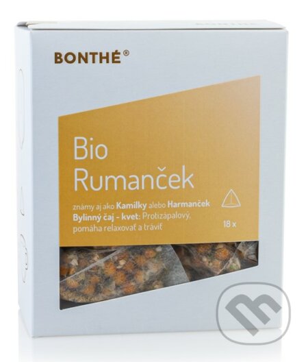 Kávy a čaje: Rumanček pravý (Bio) (BONThé). BONThé Kávy a čaje: Rumanček pravý (Bio) (BONThé). BONThé