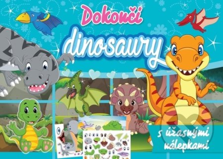Kniha: Dokonči dinosaury (Foni book). Foni book, 2022 Kniha: Dokonči dinosaury (Foni book). Foni book, 2022