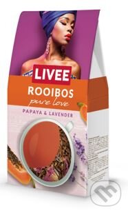 Kávy a čaje: Liran čaj TE4 Rooibos papaya levandula 60g (Liran). Liran, 2022 Kávy a čaje: Liran čaj TE4 Rooibos papaya levandula 60g (Liran). Liran, 2022