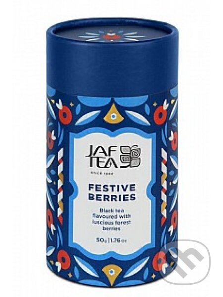 Kávy a čaje: 2621 JAFTEA Festive Berries papír 50g (Liran). Liran, 2022 Kávy a čaje: 2621 JAFTEA Festive Berries papír 50g (Liran). Liran, 2022