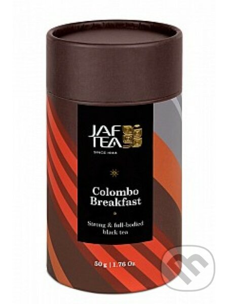 Kávy a čaje: 2625 JAFTEA Colours of Ceylon Colombo Breakfast pap. 50g (Liran). Liran, 2022 Kávy a čaje: 2625 JAFTEA Colours of Ceylon Colombo Breakfast pap. 50g (Liran). Liran, 2022