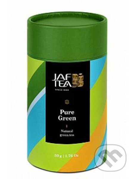 Kávy a čaje: 2627 JAFTEA Colours of Ceylon Pure Green pap. 50g (Liran). Liran, 2022 Kávy a čaje: 2627 JAFTEA Colours of Ceylon Pure Green pap. 50g (Liran). Liran, 2022