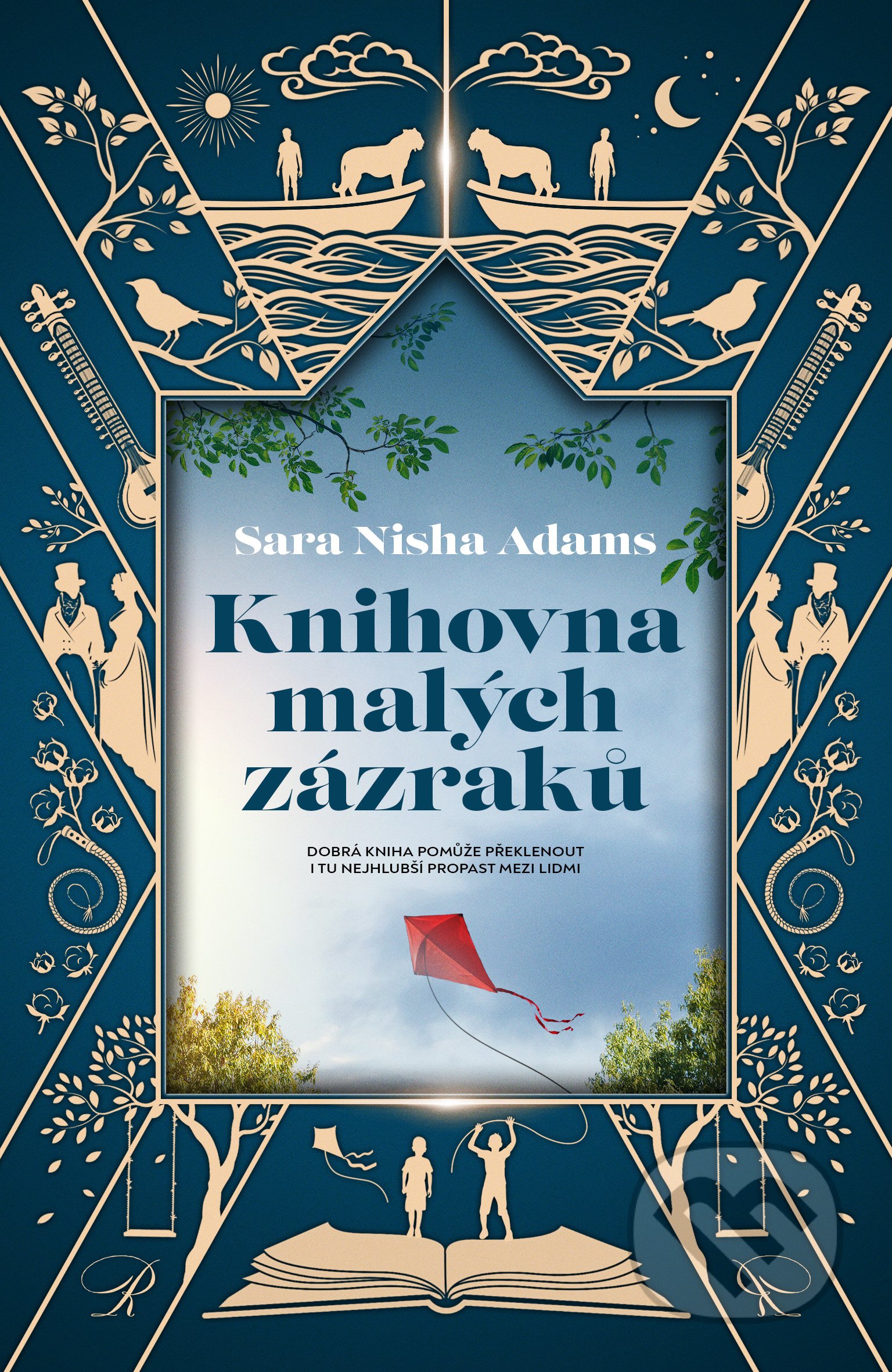 Kniha: Knihovna malých zázraků (Sara Nisha Adams). Kontrast, 2022 Kniha: Knihovna malých zázraků (Sara Nisha Adams). Kontrast, 2022