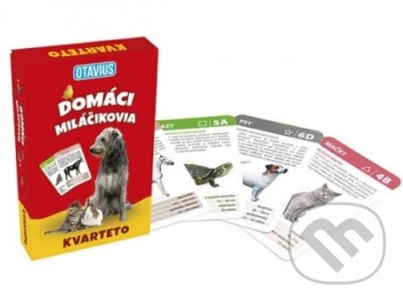 Společenská hra: Kvarteto - domáci miláčikovia (OTAVIUS). OTAVIUS, 2022 Společenská hra: Kvarteto - domáci miláčikovia (OTAVIUS). OTAVIUS, 2022