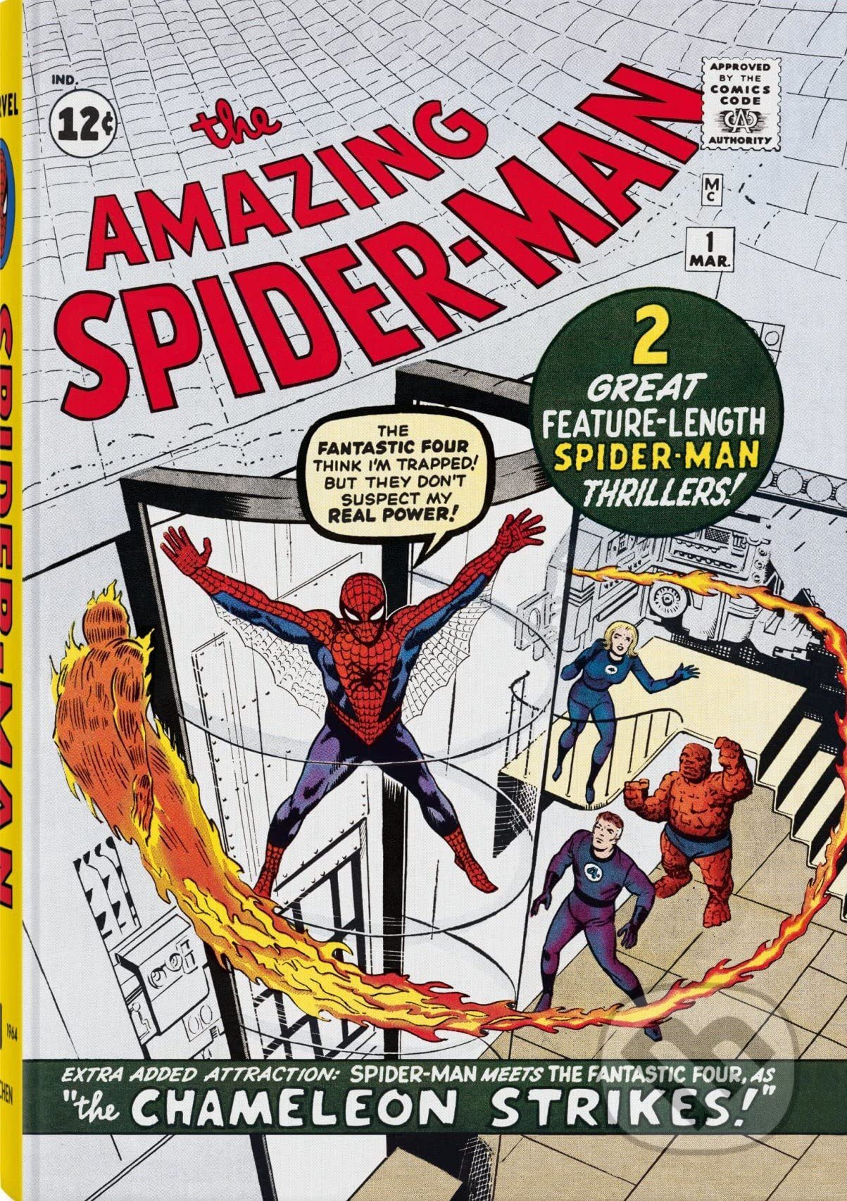 Kniha: Marvel Comics Library: The Amazing Spider-Man 1 (David Mandel a Ralph Macchio). Taschen, 2022 Kniha: Marvel Comics Library: The Amazing Spider-Man 1 (David Mandel a Ralph Macchio). Taschen, 2022