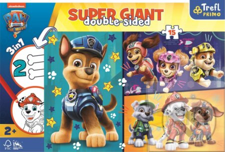 Puzzle: GIANT- Paw Patrol : THE MOVIE (Trefl). Trefl, 2022 Puzzle: GIANT- Paw Patrol : THE MOVIE (Trefl). Trefl, 2022