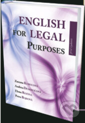Kniha: English for Legal Purposes (Zuzana Kurucová a kolektív). Eurokódex, 2013 Kniha: English for Legal Purposes (Zuzana Kurucová a kolektív). Eurokódex, 2013