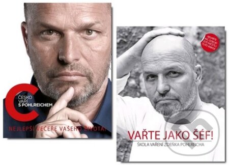 Kniha: Česko vaří s Pohlreichem + Vařte jako šéf! (Zdeněk Pohlreich). Closer Kniha: Česko vaří s Pohlreichem + Vařte jako šéf! (Zdeněk Pohlreich). Closer