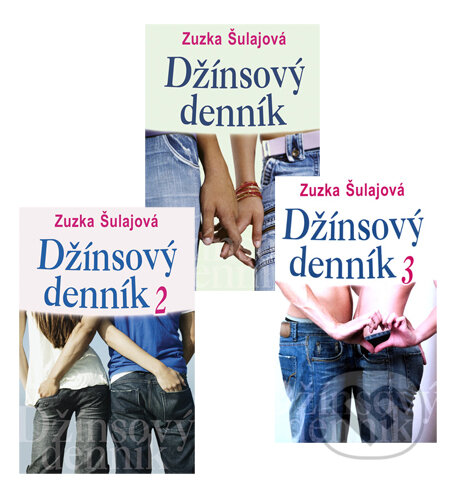 Džínsový denník 1-3 (komplet) - Zuzka Šulajová, Slovenský spisovateľ