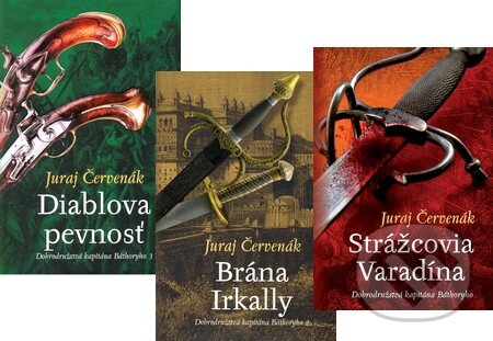 Kniha: Dobrodružstvá kapitána Báthoryho I. (kolekcia troch titulov) (Juraj Červenák). Slovart Kniha: Dobrodružstvá kapitána Báthoryho I. (kolekcia troch titulov) (Juraj Červenák). Slovart