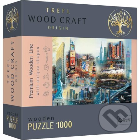Puzzle: New York - koláž (Trefl). Trefl, 2022 Puzzle: New York - koláž (Trefl). Trefl, 2022