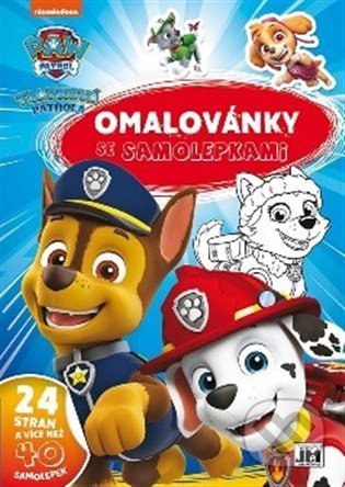 Kniha: Omalovánky se samolepkami - Tlapková patrola (Jiří Models). Jiří Models, 2022 Kniha: Omalovánky se samolepkami - Tlapková patrola (Jiří Models). Jiří Models, 2022
