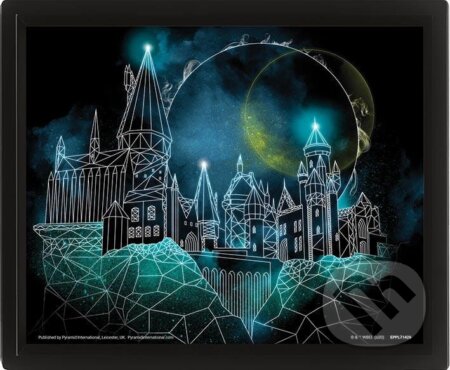 Harry Potter Obraz 3D - Rokfort (EPEE). EPEE, 2022 Harry Potter Obraz 3D - Rokfort (EPEE). EPEE, 2022