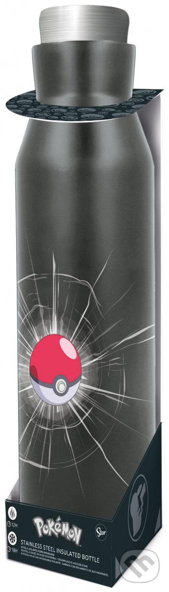 Fľaša Diabolo Pokemon nerezová, termo (EPEE). EPEE, 2022 Fľaša Diabolo Pokemon nerezová, termo (EPEE). EPEE, 2022