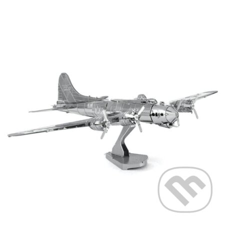 Puzzle: Metal Earth 3D kovový model Bombardér B-17/ Flying Fortress Boeing B-17 (Piatnik). Piatnik, 2021 Puzzle: Metal Earth 3D kovový model Bombardér B-17/ Flying Fortress Boeing B-17 (Piatnik). Piatnik, 2021