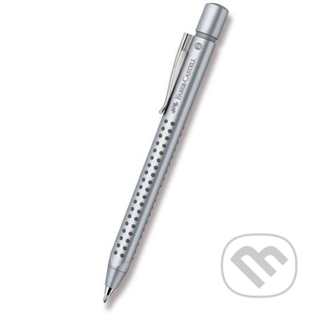 Kuličkové pero Grip 2011 - stříbrné (Faber-Castell). Faber-Castell, 2020 Kuličkové pero Grip 2011 - stříbrné (Faber-Castell). Faber-Castell, 2020