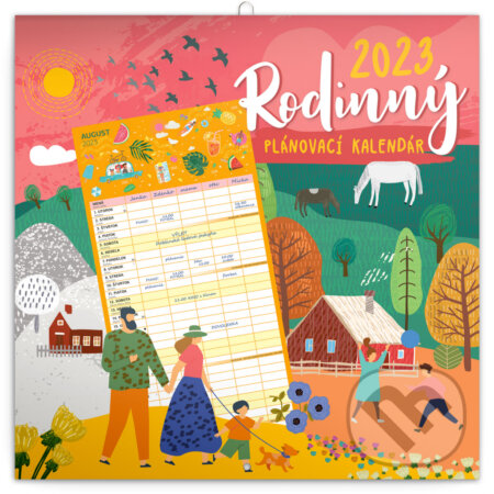 Nástenný Rodinný plánovací kalendár 2023 (Presco Group). Presco Group, 2022 Nástenný Rodinný plánovací kalendár 2023 (Presco Group). Presco Group, 2022