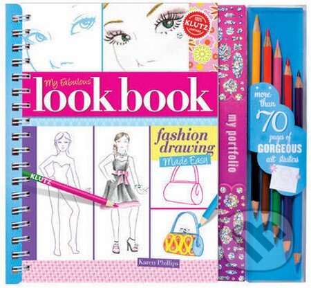 Kniha: Fashion Look Book (Karen Phillips). Scholastic, 2011 Kniha: Fashion Look Book (Karen Phillips). Scholastic, 2011