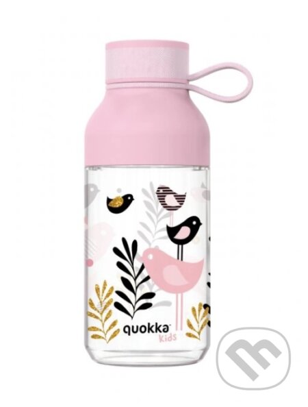 Quokka Plastová láhev Ice Kids s poutkem: Birds 430ml (Quokka). Quokka Quokka Plastová láhev Ice Kids s poutkem: Birds 430ml (Quokka). Quokka