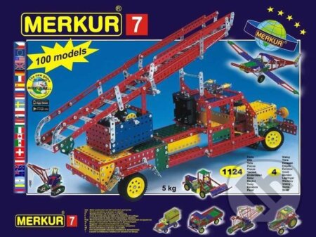 Spoločenská hra: Merkur 7 stavebnice 1124 dílů / 100 modelů (Merkur). Merkur, 2020 Spoločenská hra: Merkur 7 stavebnice 1124 dílů / 100 modelů (Merkur). Merkur, 2020