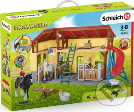 Společenská hra: Schleich: Stáj pro koně s příslušenstvím (). , 2020 Společenská hra: Schleich: Stáj pro koně s příslušenstvím (). , 2020