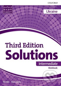 Kniha: Maturita Solutions Intermediate (Tim Falla a Paul A. Davies). Cambridge University Press, 2022 Kniha: Maturita Solutions Intermediate (Tim Falla a Paul A. Davies). Cambridge University Press, 2022