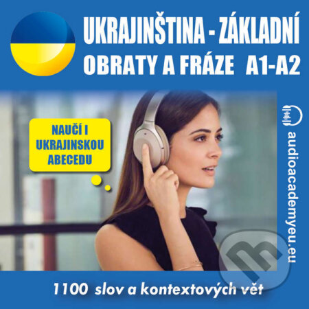 Audiokniha: Ukrajinština – základní obraty a fráze A1-A2 (Tomáš Dvořáček). Audioacademyeu, 2022 Audiokniha: Ukrajinština – základní obraty a fráze A1-A2 (Tomáš Dvořáček). Audioacademyeu, 2022