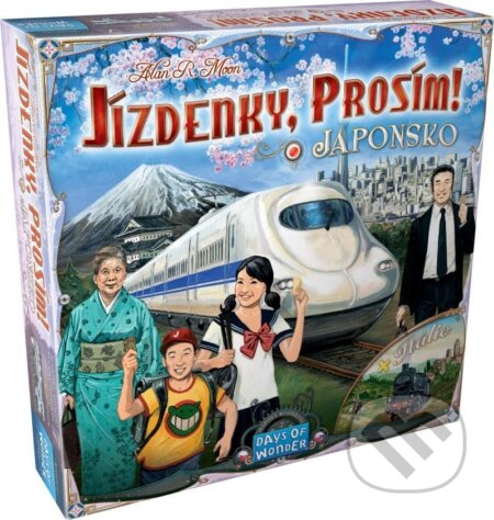 Spoločenská hra: Jízdenky, prosím! Japonsko a Itálie - rozšíření (ADC BF). ADC BF, 2022 Spoločenská hra: Jízdenky, prosím! Japonsko a Itálie - rozšíření (ADC BF). ADC BF, 2022
