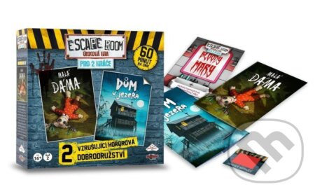 Spoločenská hra: ESCAPE ROOM pro 2 hráče - 2. díl (úniková hra) (ADC BF). ADC BF, 2022 Spoločenská hra: ESCAPE ROOM pro 2 hráče - 2. díl (úniková hra) (ADC BF). ADC BF, 2022