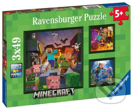 Puzzle: Minecraft Biomes (Ravensburger). Ravensburger, 2022 Puzzle: Minecraft Biomes (Ravensburger). Ravensburger, 2022