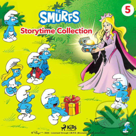 Audiokniha: Smurfs: Storytime Collection 5 (EN) (Peyo). Saga Egmont, 2022 Audiokniha: Smurfs: Storytime Collection 5 (EN) (Peyo). Saga Egmont, 2022