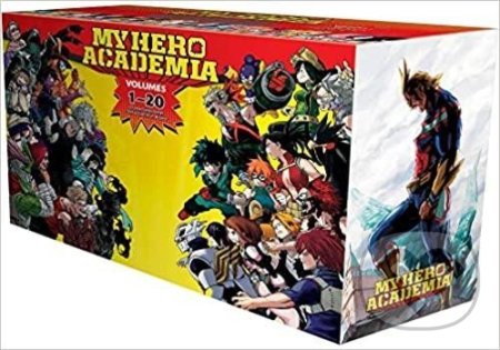 Kniha: My Hero Academia Box 1-20 (Kohei Horikoshi). Viz Media, 2022 Kniha: My Hero Academia Box 1-20 (Kohei Horikoshi). Viz Media, 2022