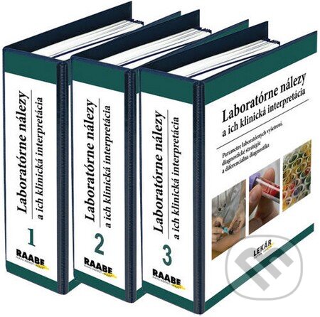 Kniha: Laboratórne nálezy a ich klinická interpretácia (Raabe). Raabe, 2013 Kniha: Laboratórne nálezy a ich klinická interpretácia (Raabe). Raabe, 2013