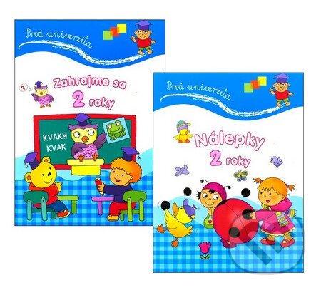 Kniha: Prvá univerzita (Kolekcia 2 zošitkov pre deti od 2 rokov) (Slovart). Slovart Kniha: Prvá univerzita (Kolekcia 2 zošitkov pre deti od 2 rokov) (Slovart). Slovart